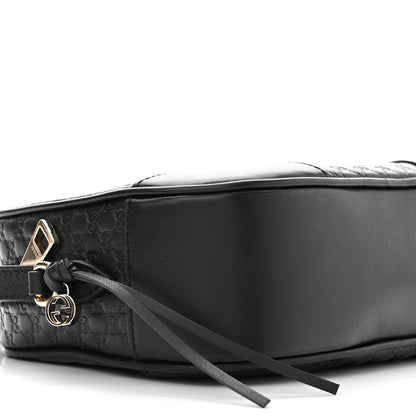 Gucci Microguccissima Mini Bree Messenger Bag Black 9 of 10