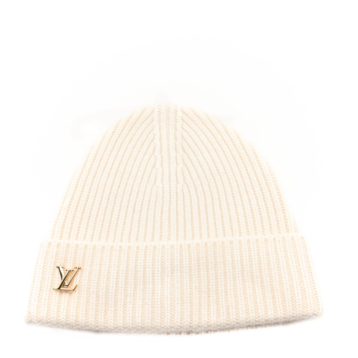 Louis Vuitton Cashmere LV Spark Beanie White 1 of 5