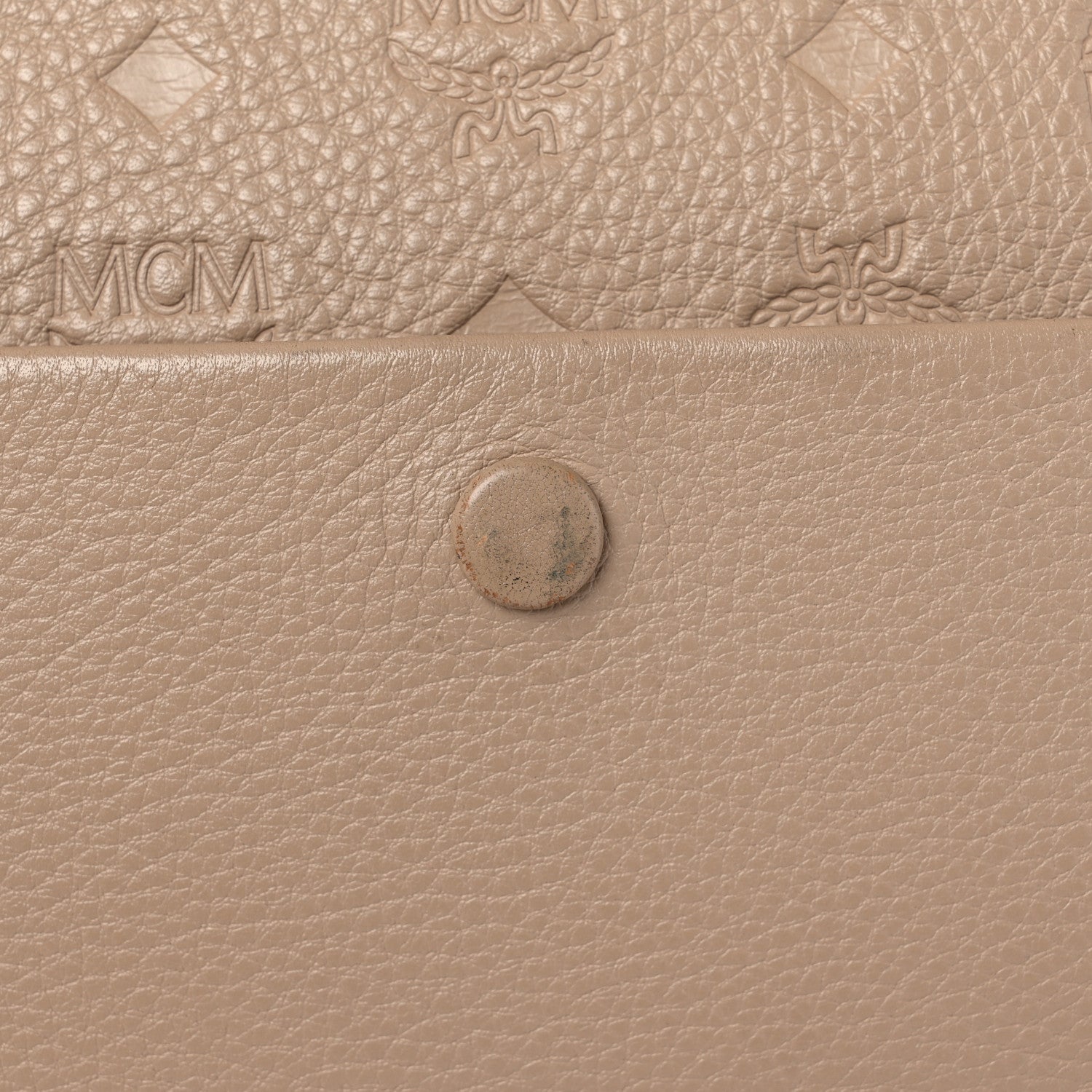 MCM Calfskin Ottomar Medium Klara Hobo New Beige 15 of 19