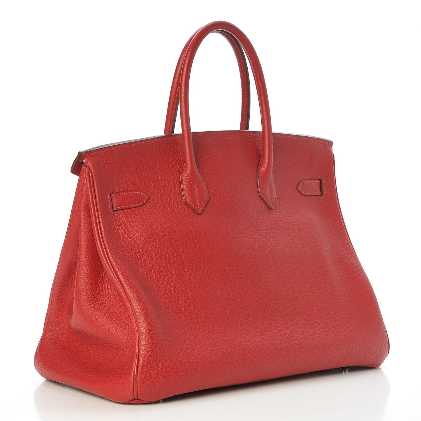 Buffle Skipper Birkin 35 Rouge Vif