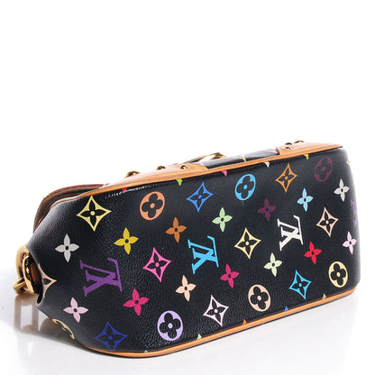 Louis Vuitton Monogram Multicolor Marilyn Black 4 of 7