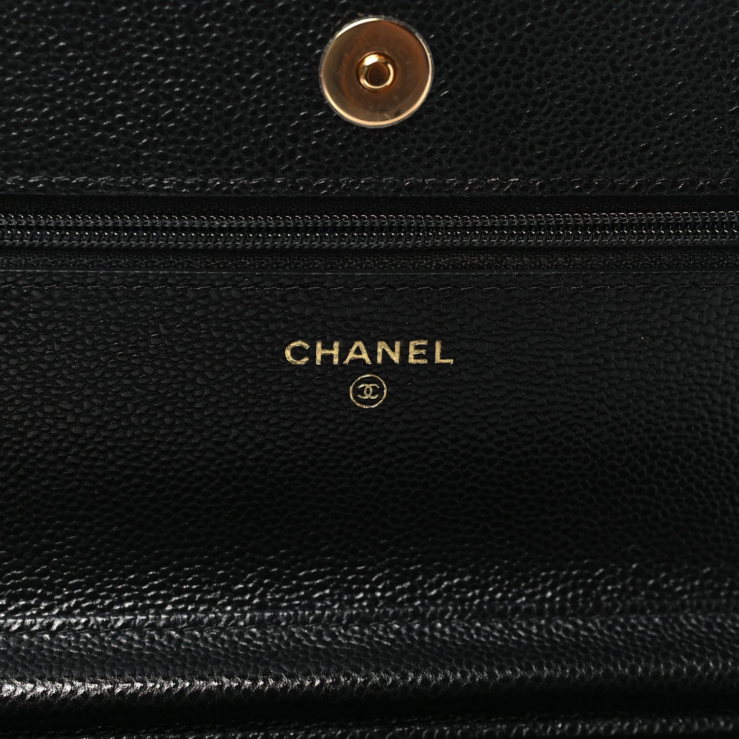 Chanel Caviar Quilted Miss Coco Wallet On Chain WOC Black 6 of 7