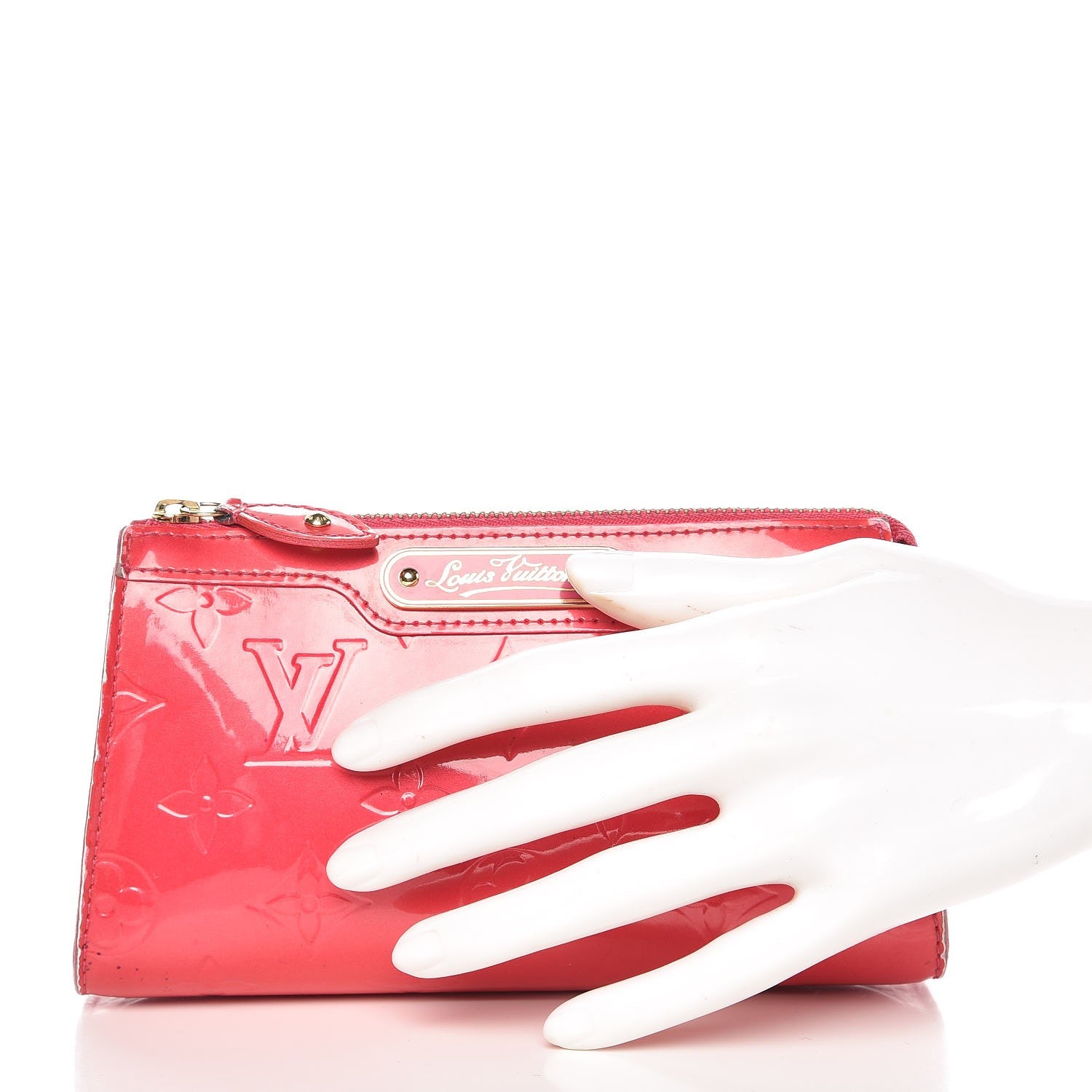 Louis Vuitton Vernis Trousse Cosmetic Pouch Rose Pop 2 of 11