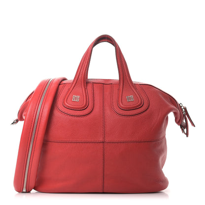 Givenchy Sugar Grained Goatskin Medium Nightingale Red 1 of 9