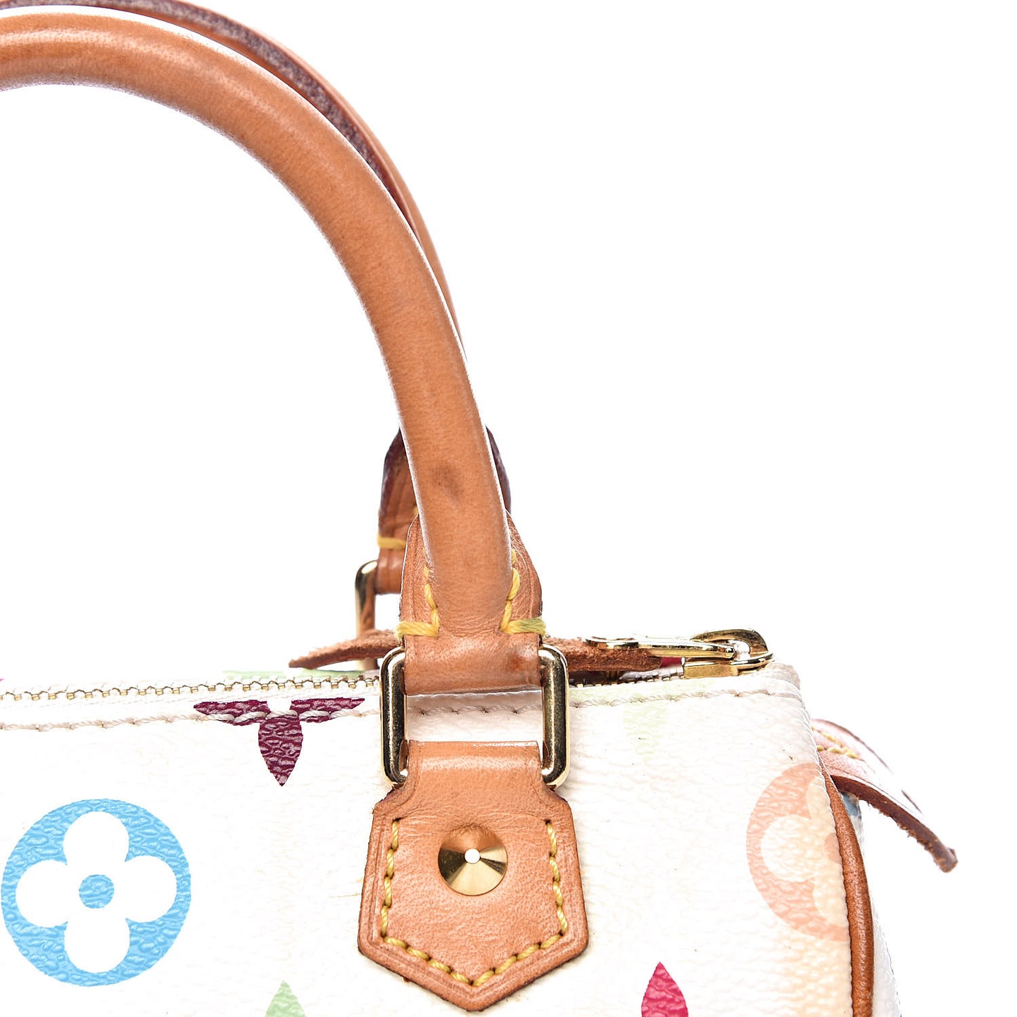 Monogram Multicolor Mini Sac HL Speedy White