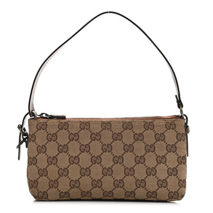 Gucci Monogram Small Pochette Brown 1 of 11
