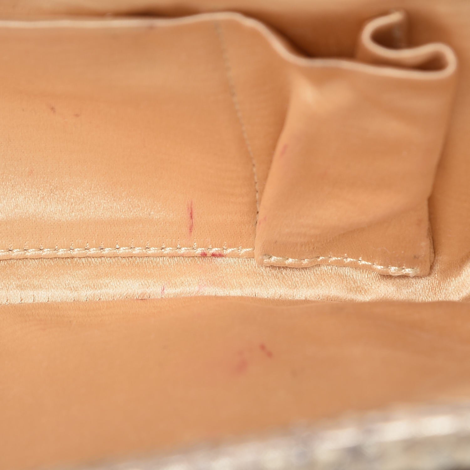 Chanel Metallic Python Crystal CC Clutch Gold 10 of 10