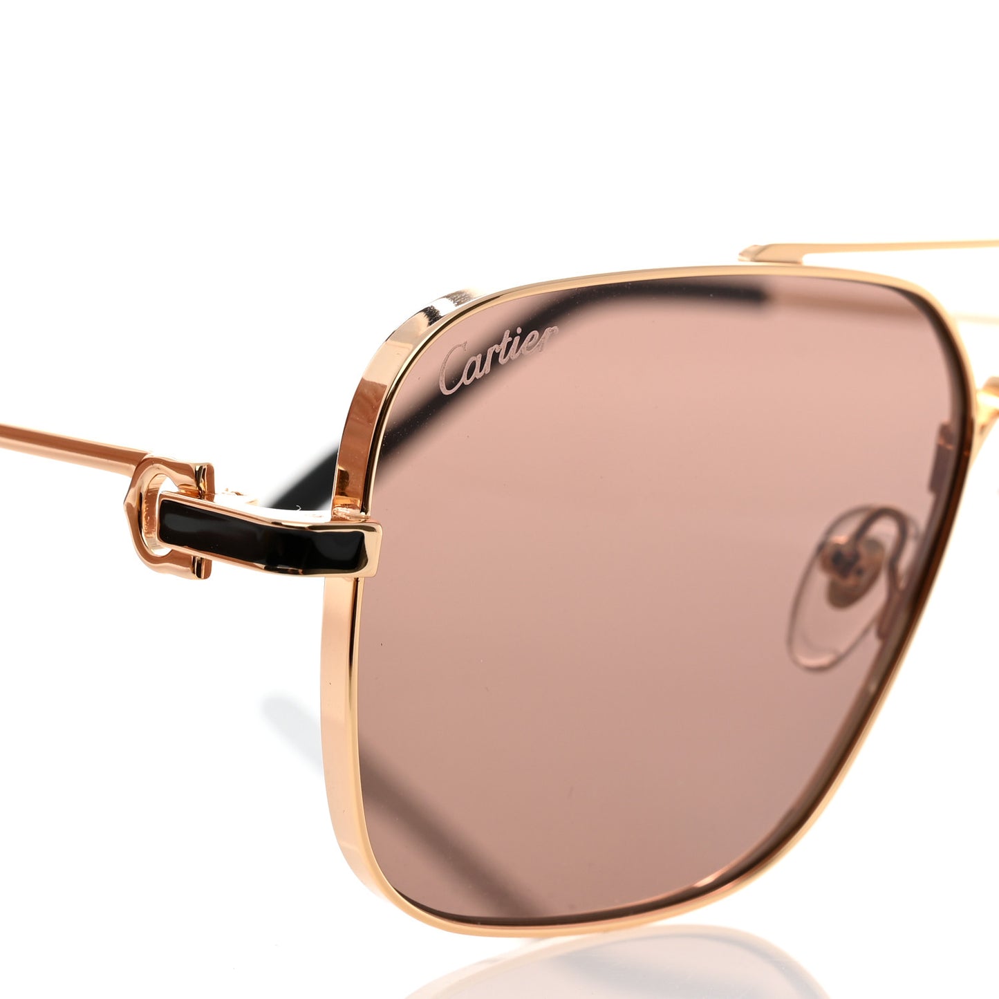 Metal Aviator Sunglasses Gold