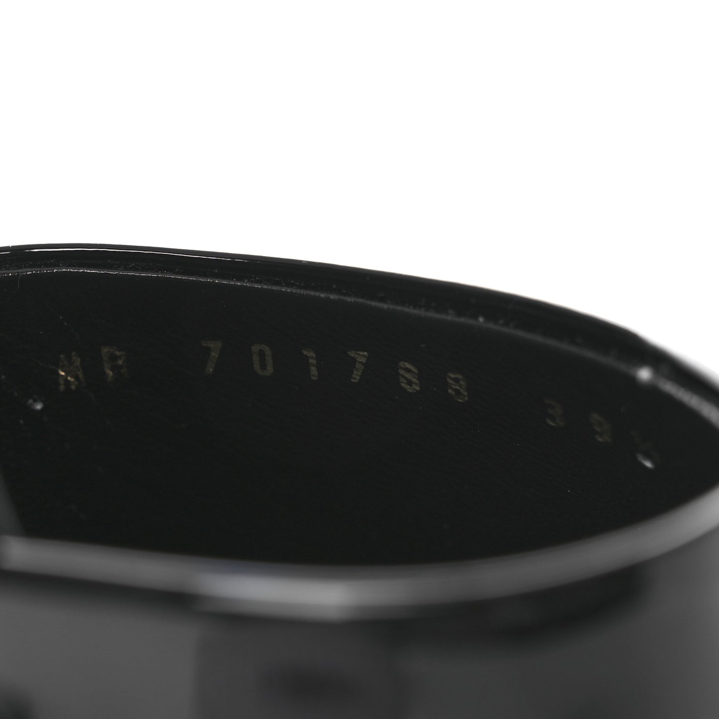 Patent Jodie 95 Platform Sandals 39.5 Black