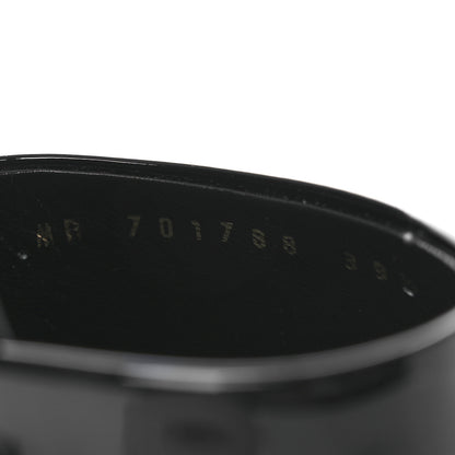 Saint Laurent Patent Jodie 95 Platform Sandals 39.5 Black 10 of 10