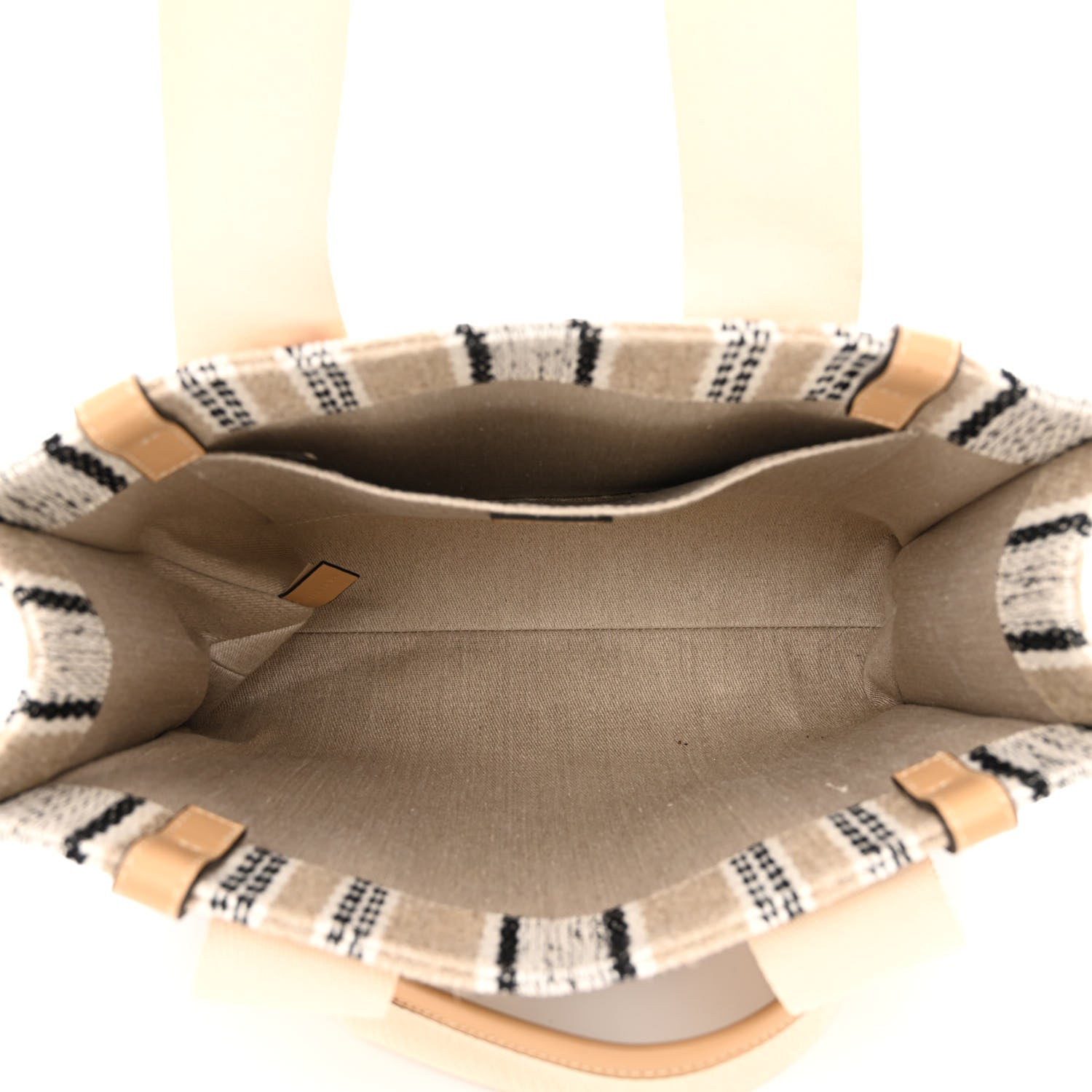 Chloe Knit Medium Woody Ribbon Tote Multicolor 5 of 11