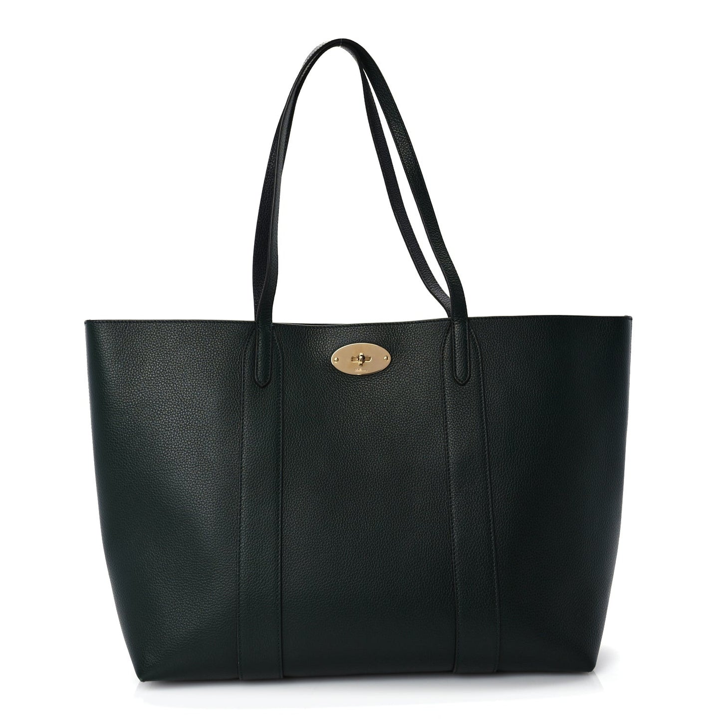 Small Classic Grain Bayswater Tote   Green