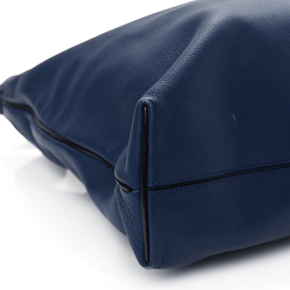 Loewe Calfskin Small Flamenco Knot Hobo Navy 6 of 9