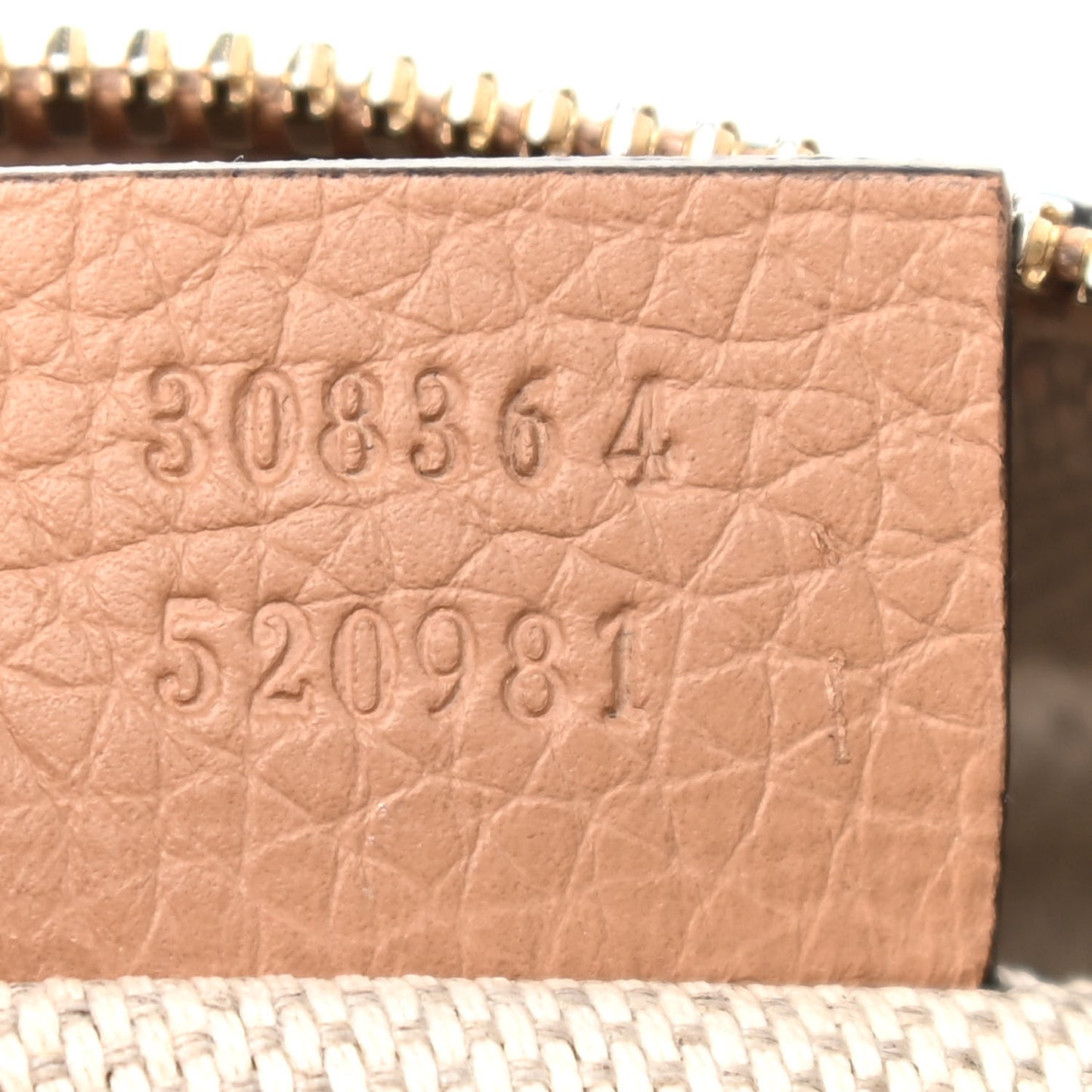 Pebbled Calfskin Small Soho Disco Bag Camelia