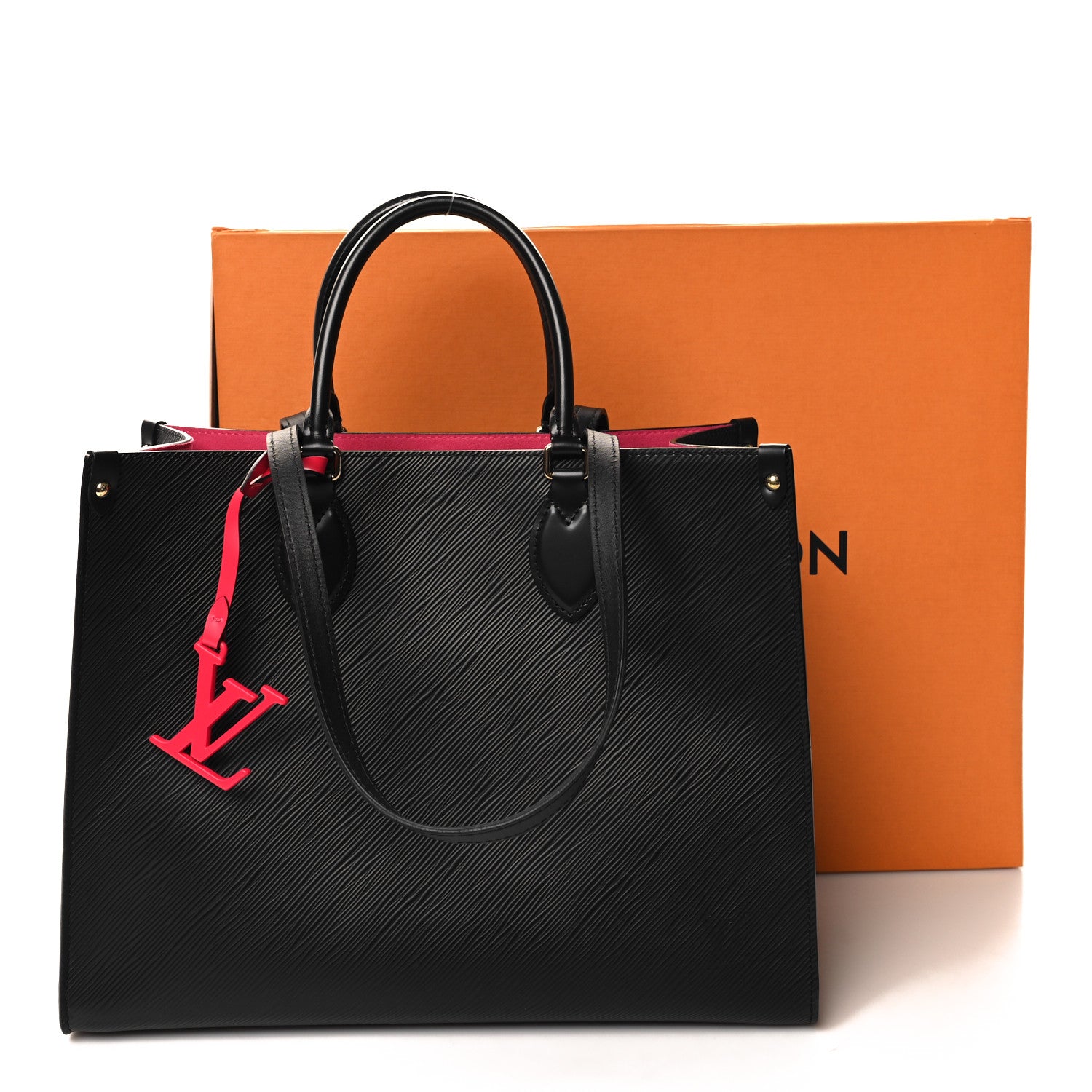 Louis Vuitton Epi Onthego MM Black 10 of 10