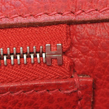 Hermes Buffle Skipper Birkin 35 Rouge Vif 18 of 40