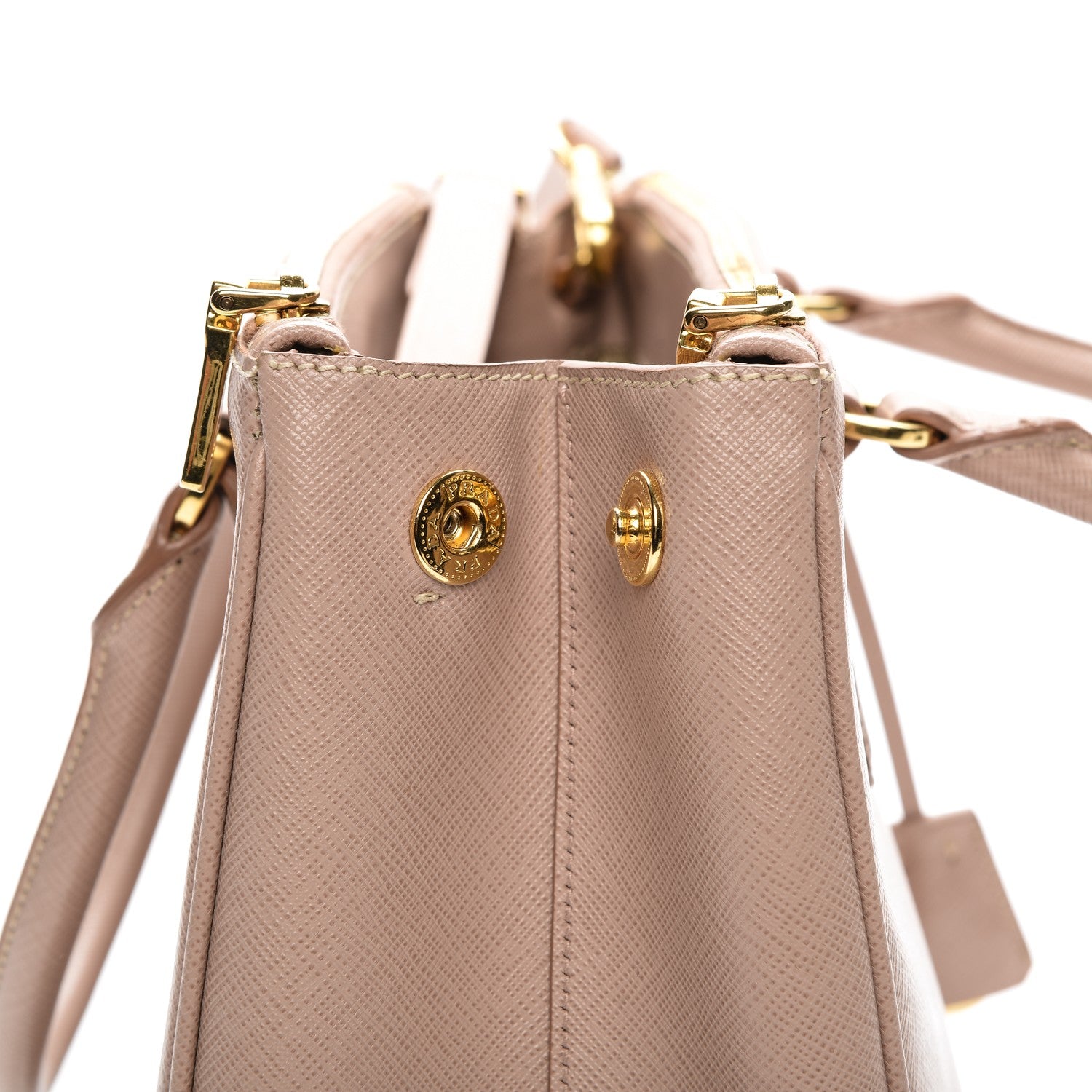 Prada Saffiano Small Galleria Double Zip Tote Cammeo 7 of 7