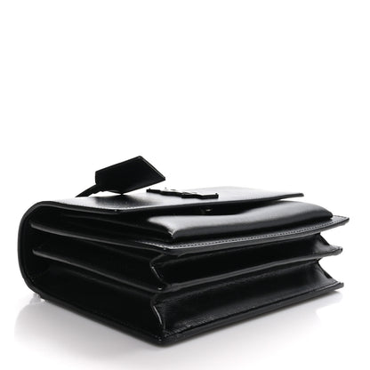 Saint Laurent SAINT LAURENT Calfskin Medium Monogram Monochrome Sunset Black 4 of 9