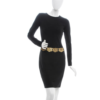 Chanel Hammered Chain Belt Gold 2 of 6