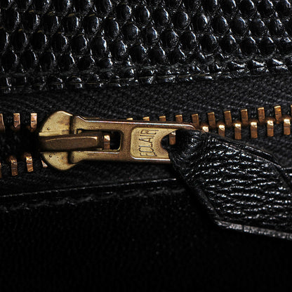 Hermes Lizard Kelly Sellier 28 Black 22 of 26