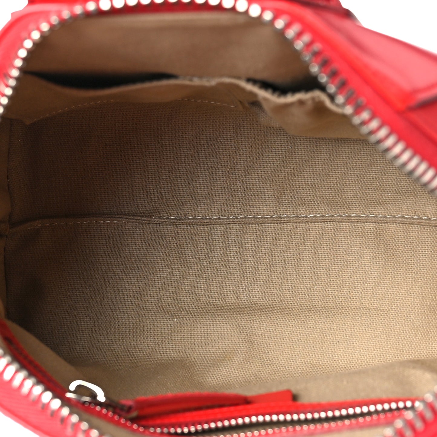 Shiny Lord Calfskin Mini Antigona Red