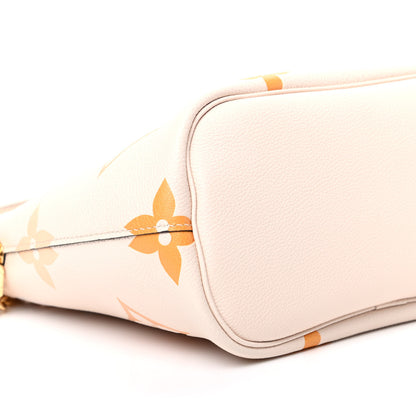 Louis Vuitton Empreinte Monogram Giant By The Pool Marshmallow Hobo Cream Saffron 7 of 9