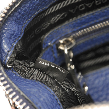 Prada Vitello Daino Bowler Inchiostro 8 of 9