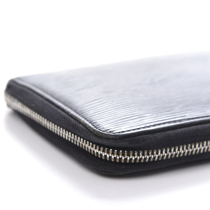 Louis Vuitton Epi Zippy Organizer Wallet Black 11 of 12