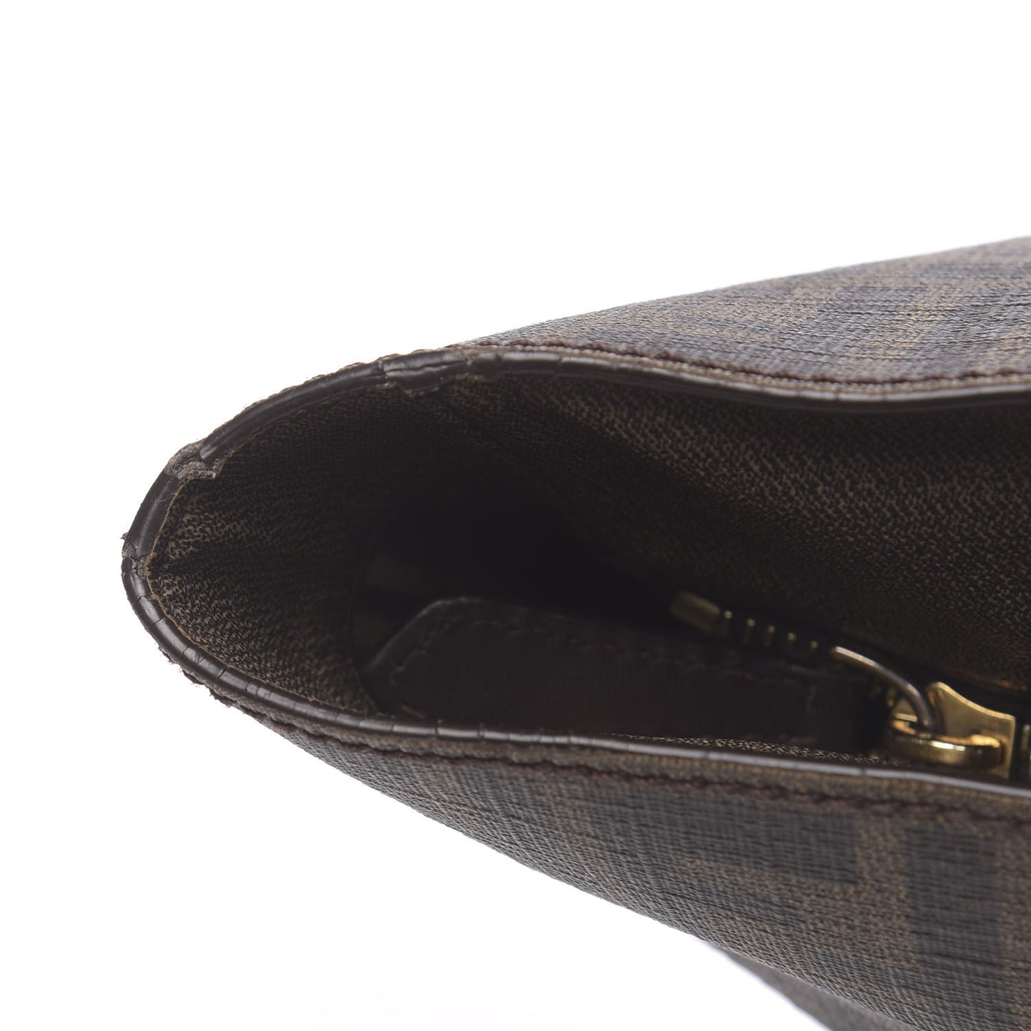 Zucca Spalmati Medium Roll Tote Tobacco Moro