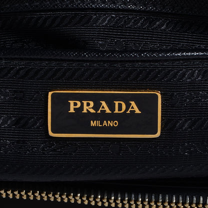 Prada Saffiano Lux Large Double Zip Tote Nero Black 7 of 10