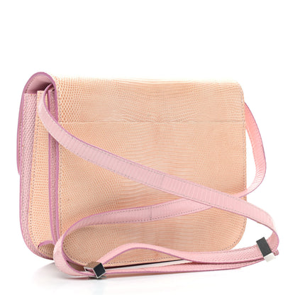 Celine Lizard Medium Classic Box Flap Bag Pink 2 of 12