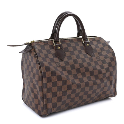 Louis Vuitton Damier Ebene Speedy 30 3 of 9
