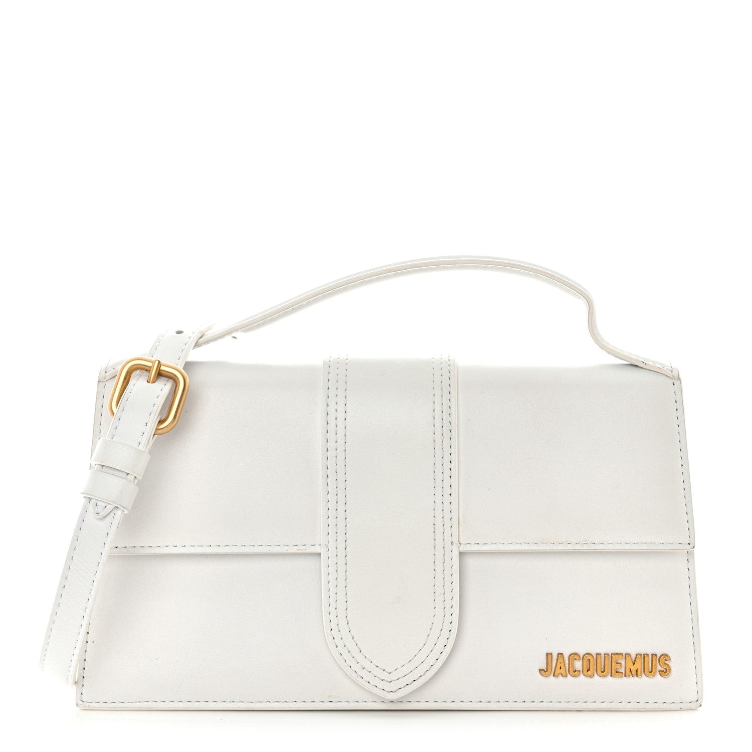 Jacquemus Smooth Calfskin Le Grand Bambino White 1 of 16