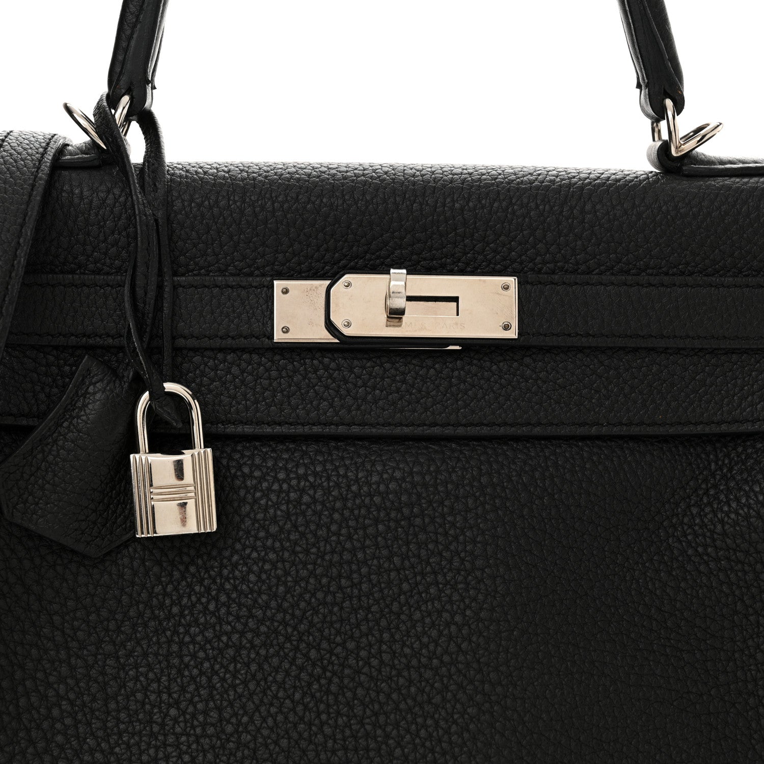 Hermes Togo Kelly Retourne 28 Black 8 of 16