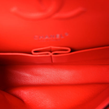 Chanel Lambskin Quilted Medium Double Flap Red 4 of 8