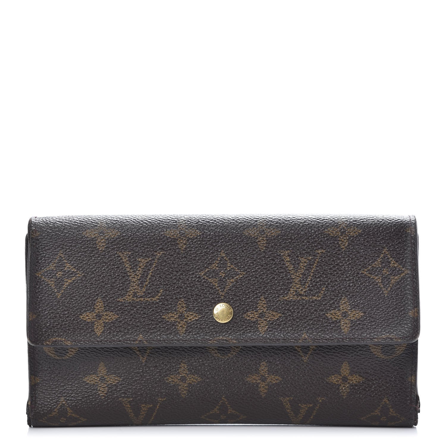 Louis Vuitton Monogram Porte Tresor International Wallet 1 of 15