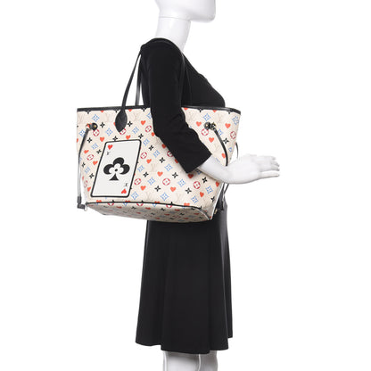 Louis Vuitton Game On Neverfull MM White 2 of 11