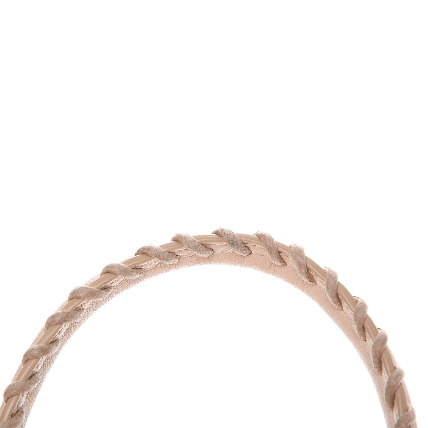 Chevre Classic Hardware Metallic Edge S City Beige Tapioca