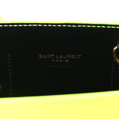 Saint Laurent Calfskin Nano Sac De Jour Neon Yellow 5 of 7