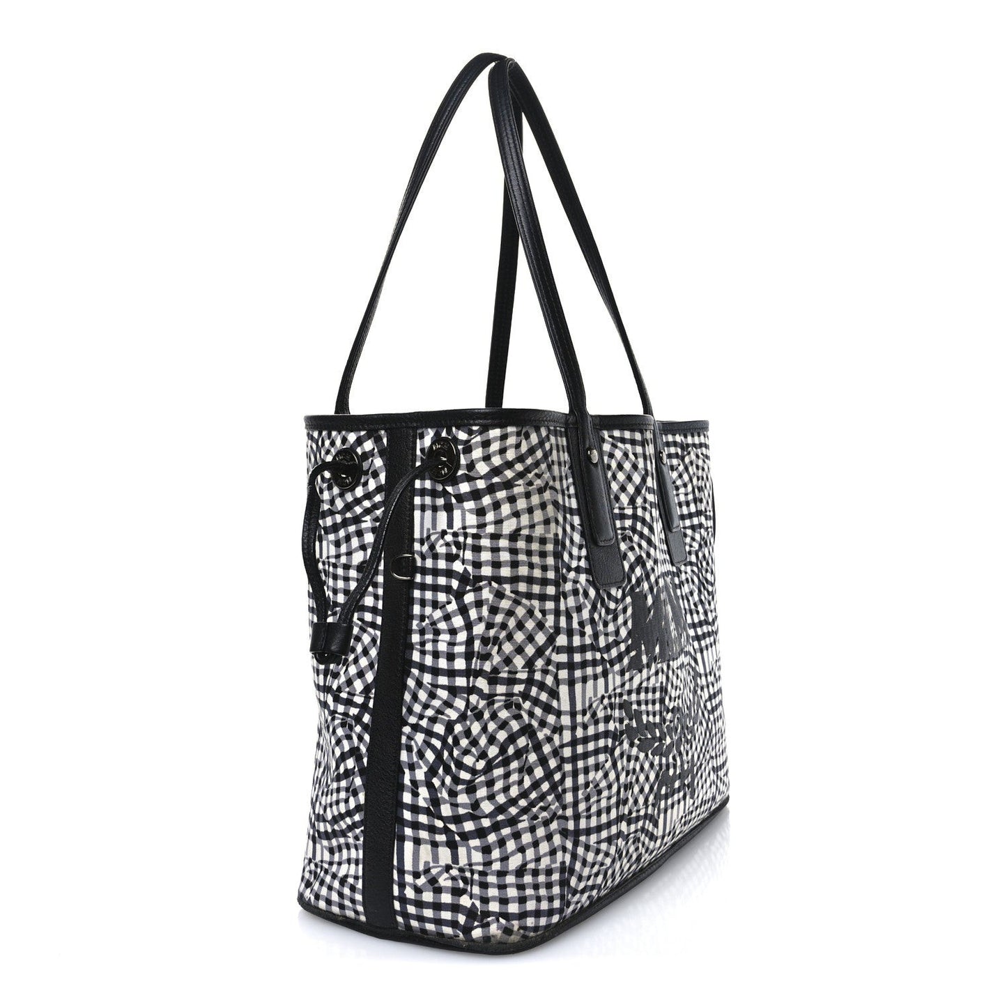 Visetos Medium Liz Reversible Shopper Tote Black