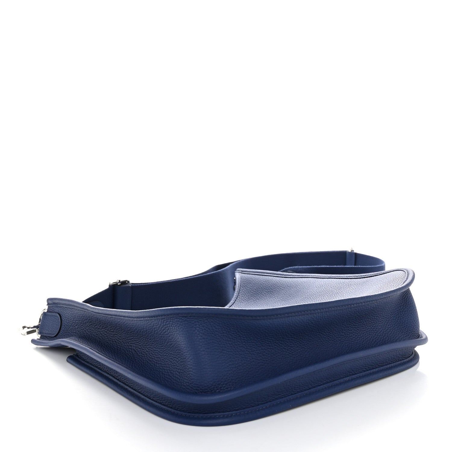 Hermes Taurillon Clemence Evelyne III PM Bleu Saphir 4 of 11