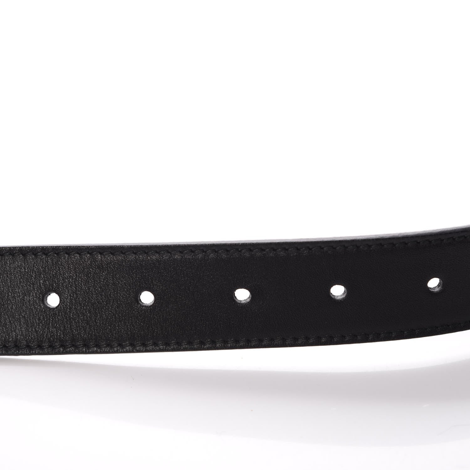 Gucci Calfskin Double G 30mm Belt 75 30 Black 5 of 6