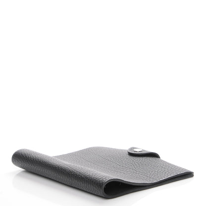 Hermes Togo Ulysse PM Notebook Cover Black 10 of 13