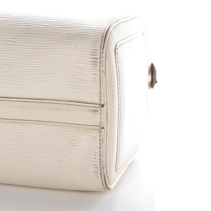 Louis Vuitton Epi Speedy 30 Ivory 16 of 35