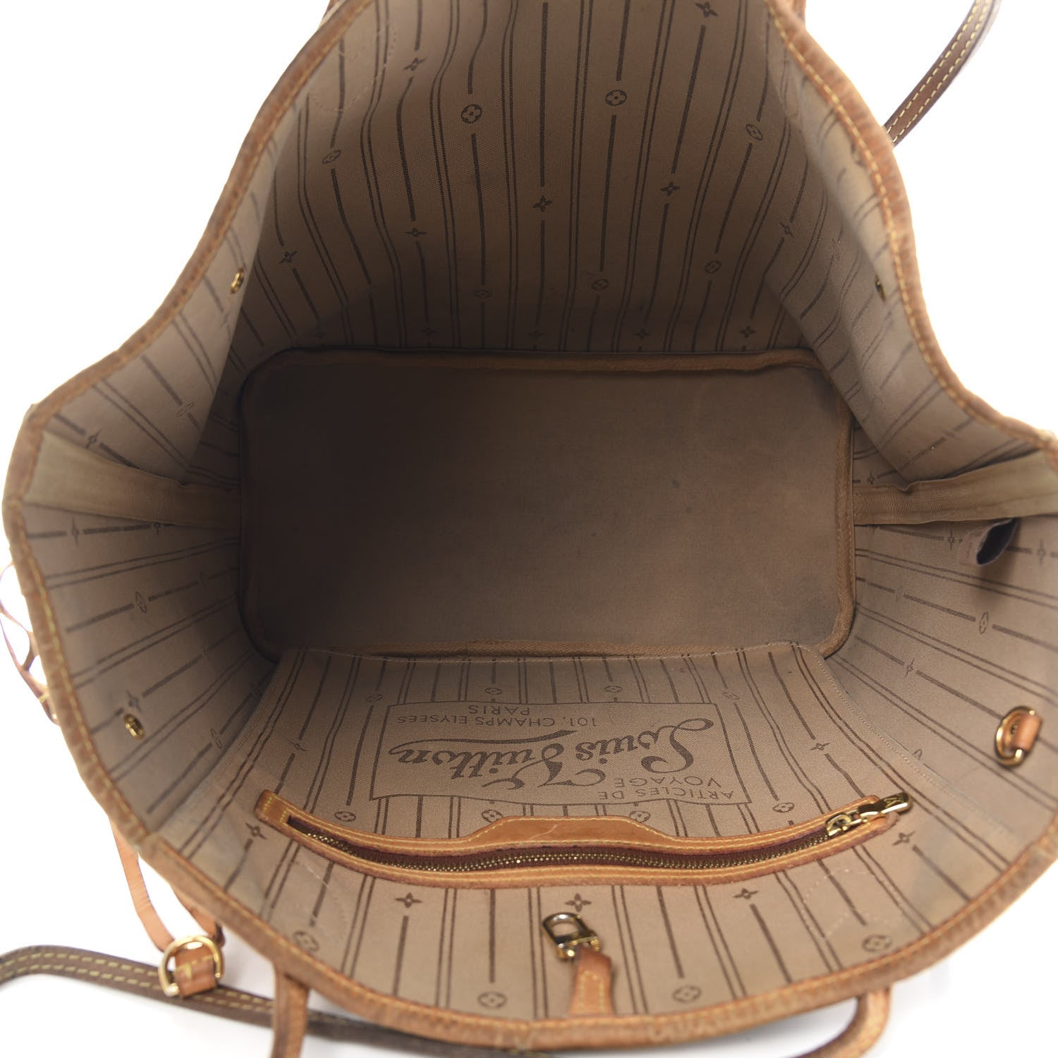 Louis Vuitton Monogram Neverfull MM 5 of 21