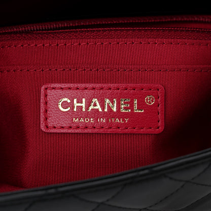 Chanel Lambskin Quilted Mini Romance Rectangular Flap Black 6 of 10