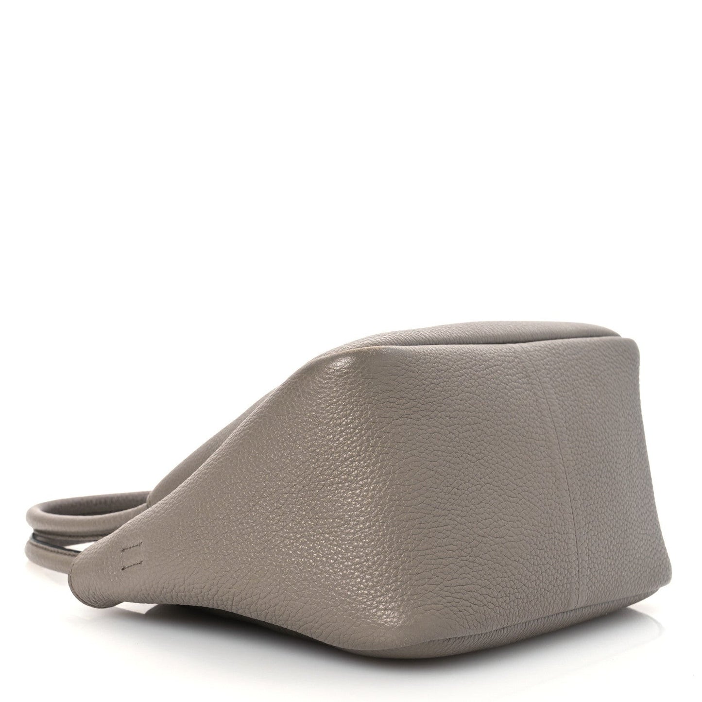 Vitello Daino Soft Small Zippered Top Handle Bag Ninfea