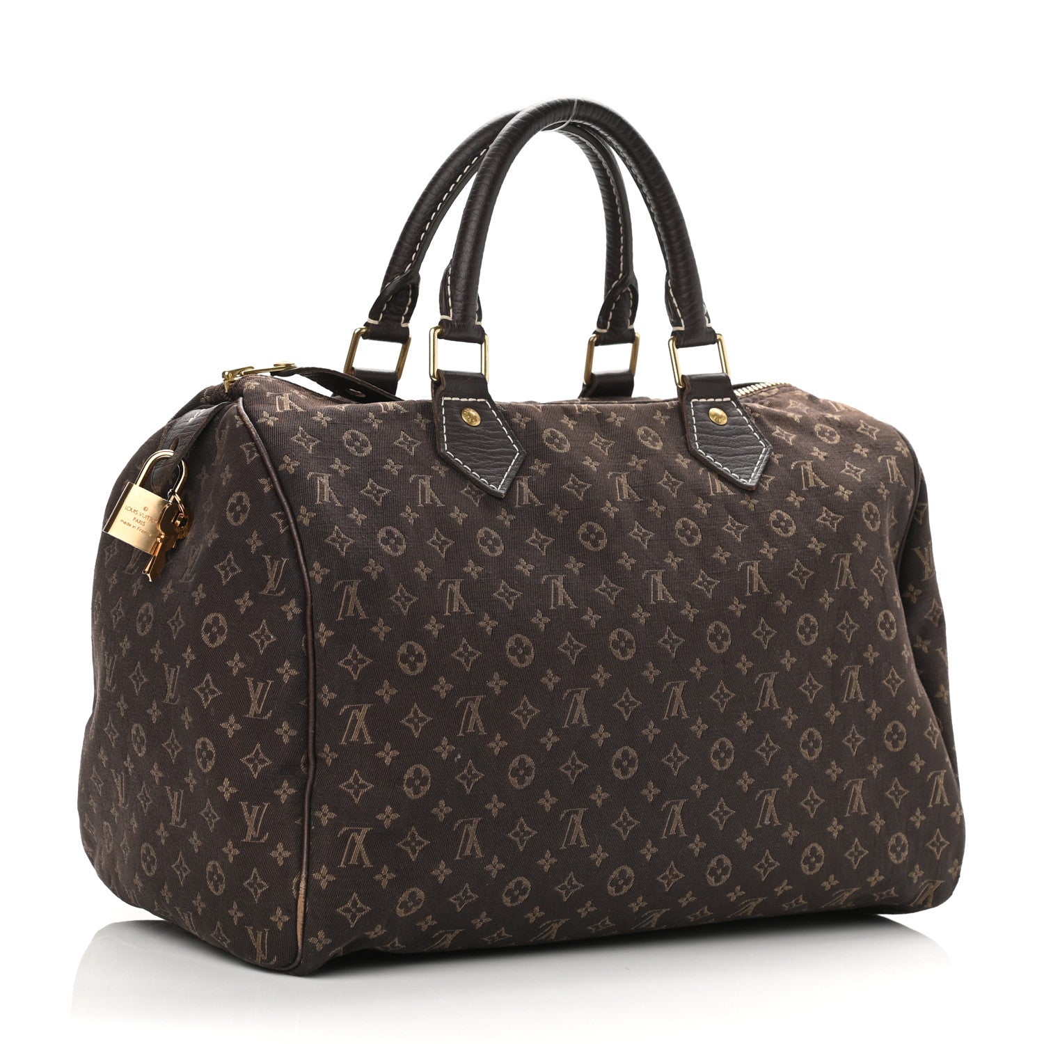 Louis Vuitton Mini Lin Speedy 30 Ebene 2 of 9