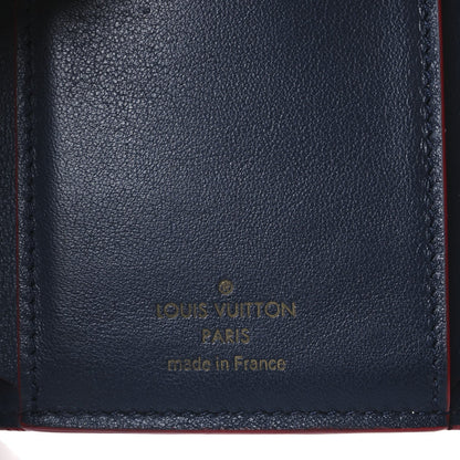 Louis Vuitton Taurillon Capucines Compact Wallet Marine Rouge 7 of 7