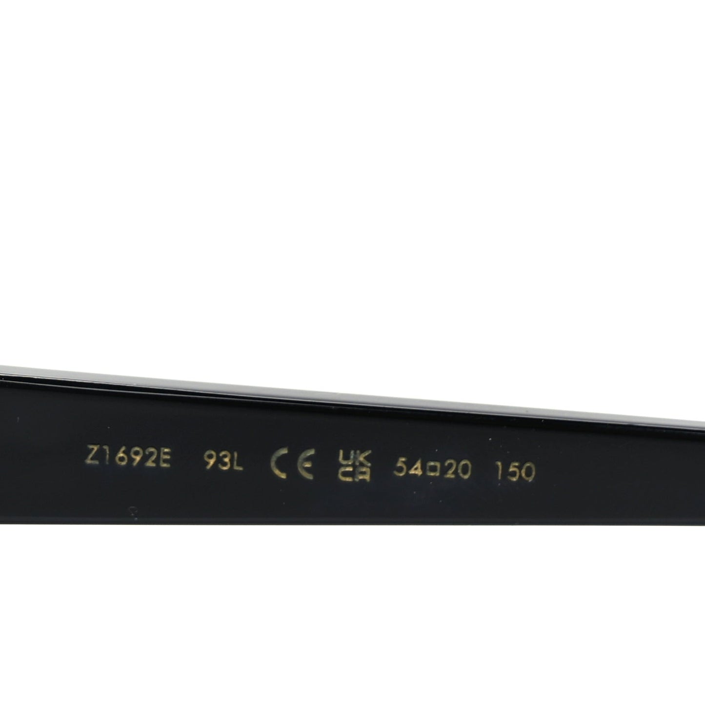 Acetate LV Square Sunglasses Z1692W  Black
